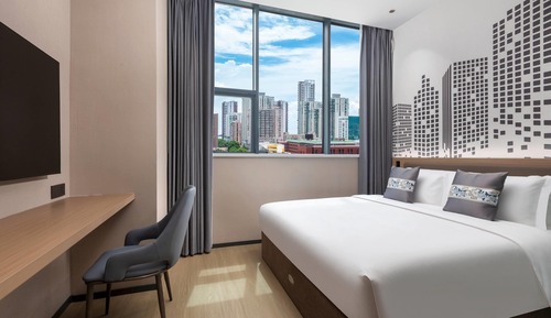 2 Single Beds, City View Room, Non-Smoking