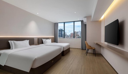 2 Single Beds, Premium View Room, Non-Smoking