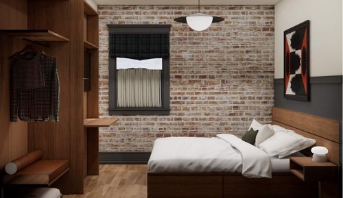 City Studio, 1 King Bed