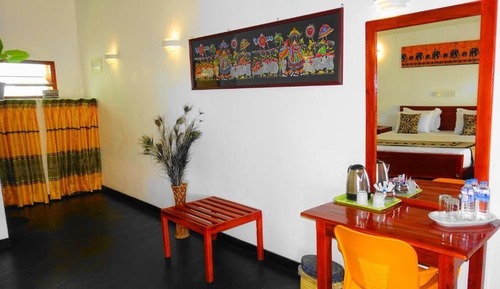 Deluxe Triple Room, Balcony, Garden View