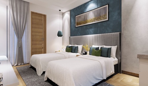 Deluxe Double or Twin Room, Hill View