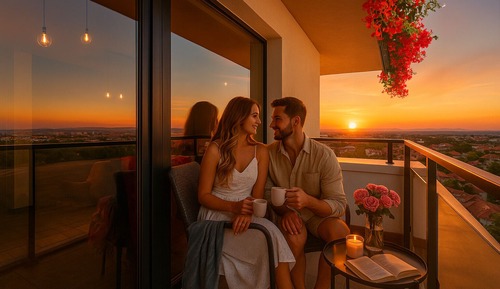 Deluxe Apartment, 1 Bedroom, Mountain View