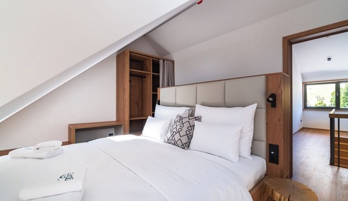 Duplex apartment with balcony