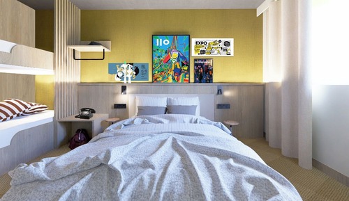 Family Room, Multiple Beds (POP)