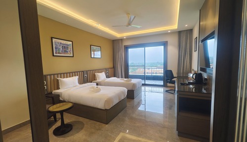 Premium Twin Room, Balcony, Garden View