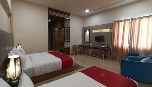 Family Double or Twin Room, Garden View