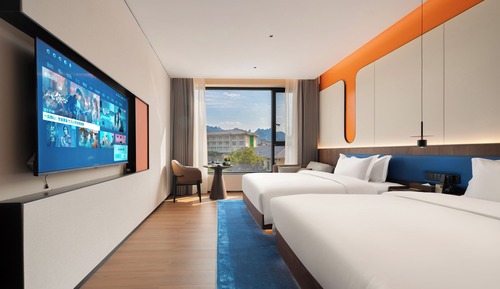 Superior Twin Room, Multiple Beds, Non Smoking, Mountain View