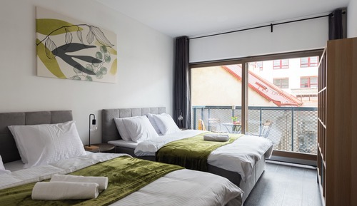 Family Apartment, Balcony