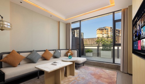 Luxury Double Room, Private Bathroom, Garden View