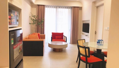 Apartment, Balcony, City View