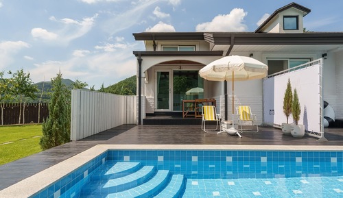 Basic Room, 1 Bedroom (AHouse(Private Jacuzzi/BBQ/Warm Pool))