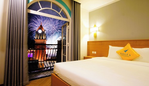 Signature Double Room, 1 King Bed, Balcony, Sea View