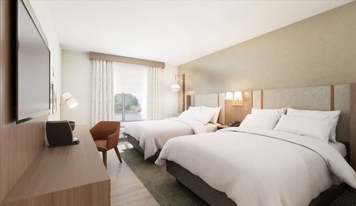 Suite, 2 Queen Beds, Accessible Bathtub (Communications, Mobility)