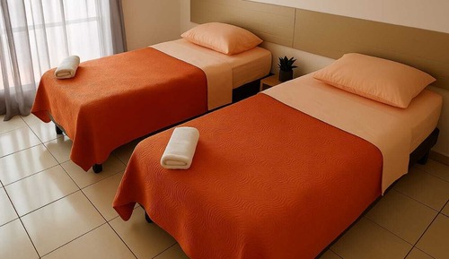 City Twin Room, 2 Twin Beds, Smoking, City View