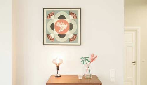 One-bedroom apartment with balcony in the Remise