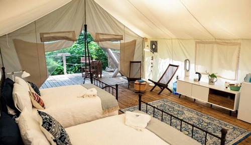 Tent -2 , Two Double Beds, Garden View