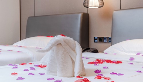 Superior Twin Room, Multiple Beds, Non Smoking, Hill View