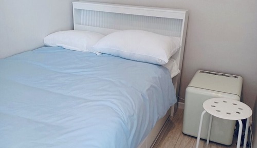 Basic Single Room, 1 Large Twin Bed, Non Smoking, Private Bathroom