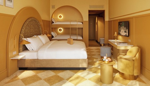 Premium Deluxe Room 4-person (with unlimited theme park admission)