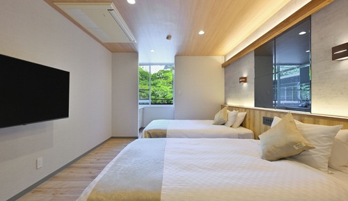 Standard Twin Room with Open-air Bath