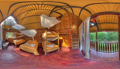 Standard Quadruple Room, Balcony, Garden View