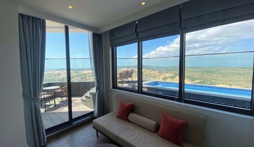 Panoramic Suite, 1 Bedroom, Private Pool, Partial Sea View