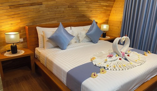 Superior Double Room, Bathtub, Sea View