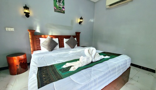 Double Room, Balcony, Garden View