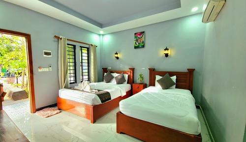 Twin Room, Garden View