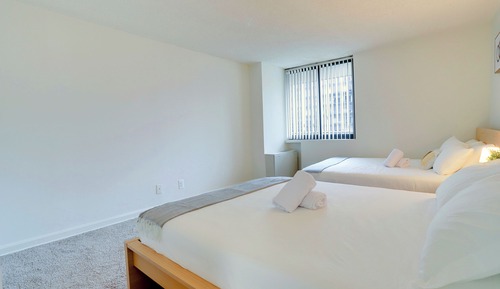Comfort Apartment, 2 Bedrooms, Balcony, City View