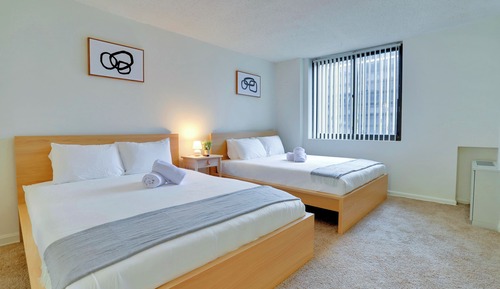 Comfort Apartment, 2 Bedrooms, Balcony, City View