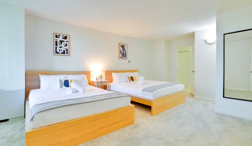 Comfort Apartment, 2 Bedrooms, Balcony, City View