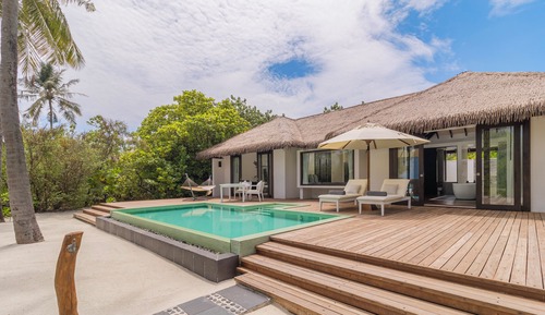 Villa, 1 King Bed, Beachfront (Sunset View)