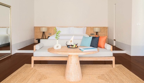 Villa, 1 King Bed, Beachfront (Sunset View)