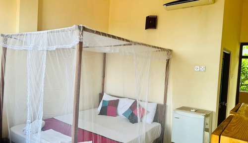 Standard Double Room, 1 Queen Bed, Balcony, Garden Area