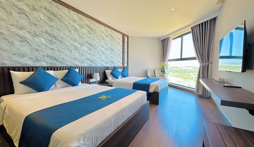 Deluxe Twin Room, Beach View