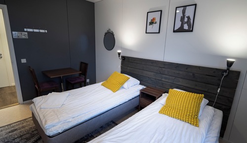 Basic Twin Room, Garden View