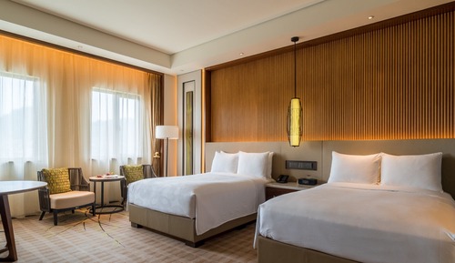 Room, 2 Double Beds, Non Smoking, Resort View