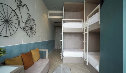 Bed in a 4 Bed Female Dorm with Ensuite Bathroom