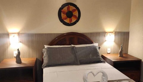 Economy Triple Room, Garden View