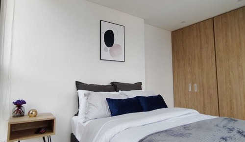 Business Apartment, 1 Queen Bed, Kitchen