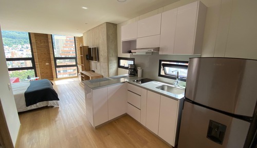 Deluxe Apartment, 1 Queen Bed, Kitchen