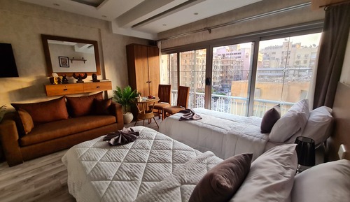 Superior Double or Twin Room, Kitchenette, City View