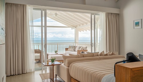 Luxury Double Room, Beach View