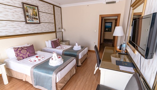 Standard Double or Twin Room, Balcony, Partial Lake View