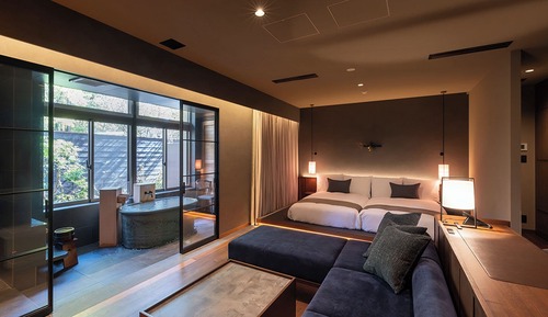 Deluxe Twin with Private Sauna
