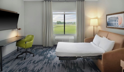 Suite, 1 King Bed with Sofa bed