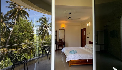 Deluxe Double Room, 1 Bedroom, Balcony, Sea View