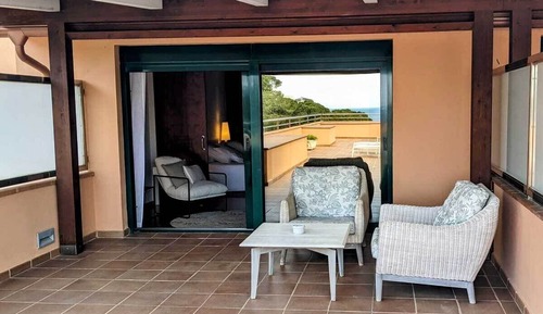 Elite Double Room Single Use, Balcony, Sea View