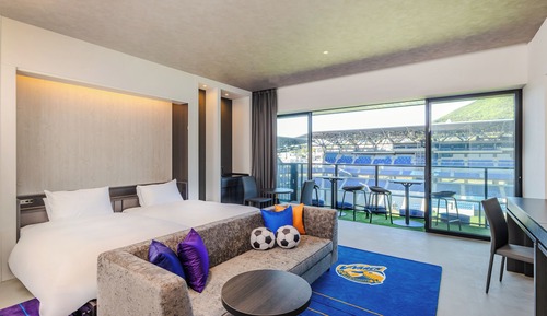Deluxe stadium view exciting twin room, Non Smoking